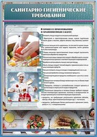 Стенд "Санитарно-гигиенические требования" - fgospostavki.ru - Владимир