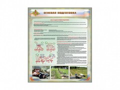 Стенд "Огневая подготовка" Вариант 1 - fgospostavki.ru - Владимир