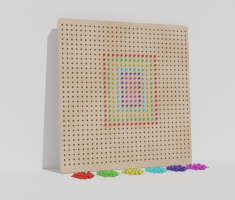 Тактильно-развивающая панель «Радужная мозаика» - fgospostavki.ru - Владимир