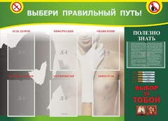 Стенд "Выбери правильный путь!" - fgospostavki.ru - Владимир