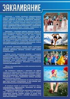 Стенд "Закаливание" - fgospostavki.ru - Владимир