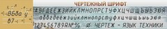 Стенд "Чертежный шрифт" - fgospostavki.ru - Владимир