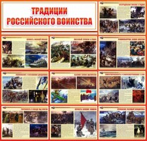 Стенд "Традиции Российского воинства" - fgospostavki.ru - Владимир