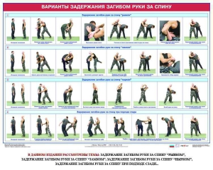Комплект плакатов "Боевые приемы борьбы" - fgospostavki.ru - Владимир