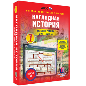 Наглядная история. История России XVII - XVIII веков. 7 класс - fgospostavki.ru - Владимир