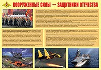 Плакат "Вооруженные Силы – защитники Отечества" - fgospostavki.ru - Владимир