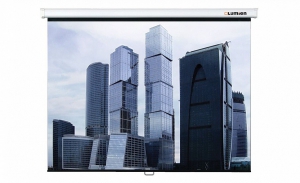 Настенный проекционный экран Lumien Eco Picture (LEP-100101) 150x150 см - fgospostavki.ru - Владимир