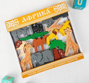 Конструктор "Африка", 35 элементов - fgospostavki.ru - Владимир