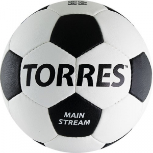 Мяч футбольный TORRES Main Stream (размер 4, синтетическая кожа, тренировочный) - fgospostavki.ru - Владимир