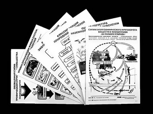 Комплект таблиц по экологии "Экосистема-экологическая единица окружающей среды" (ламинированные, А4, 12 штук) - fgospostavki.ru - Владимир