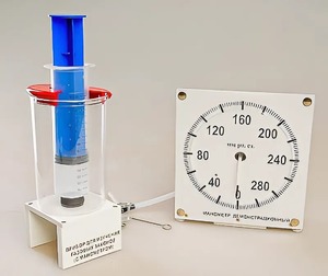 Прибор для изучения газовых законов (с манометром) - fgospostavki.ru - Владимир