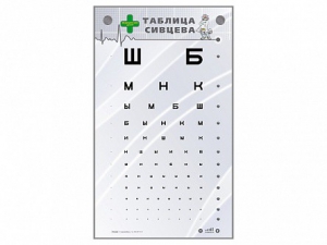 Интерактивный стенд "Таблица Сивцева" - fgospostavki.ru - Владимир
