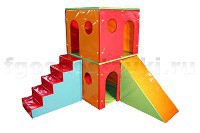 Домик игровой двухэтажный (комплект) - fgospostavki.ru - Владимир