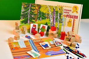 Игровой набор Фребеля "Три медведя" (серия "Сказочный мир". Выпуск 2) - fgospostavki.ru - Владимир