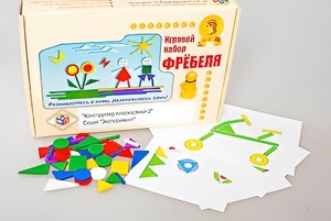 Игровой набор Фребеля "Конструктор плоскостной-2" (Серия "Эксперимент") - fgospostavki.ru - Владимир