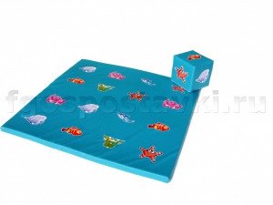 Игровой мат "Море" с кубиком - fgospostavki.ru - Владимир