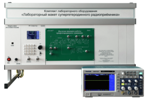 Комплект лабораторного оборудования «Лабораторный макет супергетеродинного радиоприёмника»  - fgospostavki.ru - Владимир