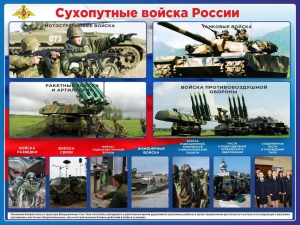 Стенд "Сухопутные войска России" - fgospostavki.ru - Владимир