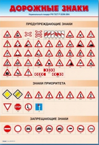 Стенды "Дорожные знаки № 1" - fgospostavki.ru - Владимир