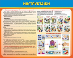 Стенд "Инструктажи" - fgospostavki.ru - Владимир