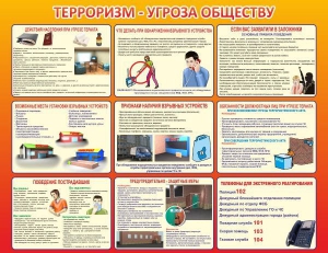 Стенд "Терроризм угроза обществу" - fgospostavki.ru - Владимир