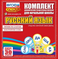 Динамические раздаточные пособия. Русский язык (веера). Читаем по слогам (слоги из двух букв). Конструируем слова (слоги из двух и трех букв). - fgospostavki.ru - Владимир