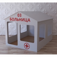 Детский игровой домик «Поликлиника» - fgospostavki.ru - Владимир