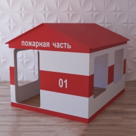 Детский игровой домик «Пожарная служба» - fgospostavki.ru - Владимир