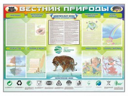Стенд-уголок "Вестник природы" Вариант 1 - fgospostavki.ru - Владимир