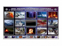 Многофункциональный интерактивный стенд-тренажер "Этапы эвакуации при природных катаклизмах и чрезвычайных ситуациях техногенного характера" - fgospostavki.ru - Владимир
