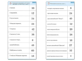 Комплект карточек (10)  "Обучающий калейдоскоп. Умножение на 3, 4 и 6" - fgospostavki.ru - Владимир