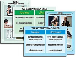 Модель-аппликация "Ступени к грамоте. Звуки и буквы русского языка" (ламинированная) - fgospostavki.ru - Владимир