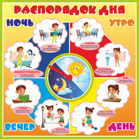 Стенд "Распорядок дня" - fgospostavki.ru - Владимир