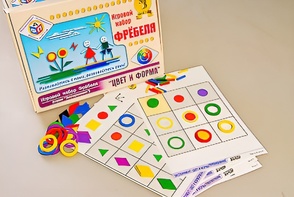 Игровой набор Фребеля "Цвет и форма" (серия "Эксперимент") - fgospostavki.ru - Владимир