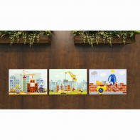 Комплект настенных панелей «Стройка» - fgospostavki.ru - Владимир