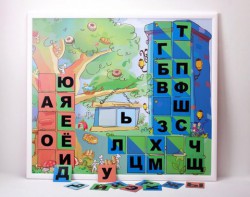 Магнитная доска "Город букв" - fgospostavki.ru - Владимир