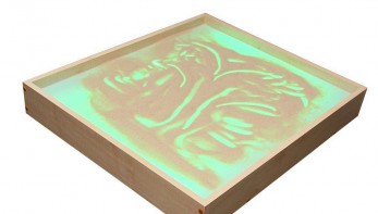 Планшет для рисования песком Радуга. Подсветка RGB. - fgospostavki.ru - Владимир