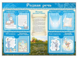 Стенд-уголок "Родная речь" - fgospostavki.ru - Владимир