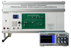 Комплект лабораторного оборудования «Лабораторный макет супергетеродинного радиоприёмника»  - fgospostavki.ru - Владимир