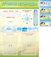 Стенд "Уголок природы" Вариант 2 - fgospostavki.ru - Владимир