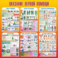 Стенд "Оказание первой помощи" - fgospostavki.ru - Владимир