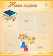 Стенд "Наш класс" Вариант 4 - fgospostavki.ru - Владимир