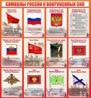 Стенд "Символы России и вооруженных сил" - fgospostavki.ru - Владимир
