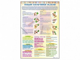 Стенд "Наши пальчики устали" (зарядка) - fgospostavki.ru - Владимир