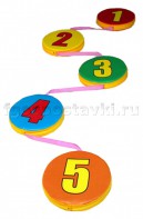 Дорожка "Змейка-шагайка-геометрическая" с цифрами - fgospostavki.ru - Владимир
