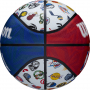 Мяч баскетбольный Wilson NBA All Team (размер 7, резина, тренировочный) - fgospostavki.ru - Владимир