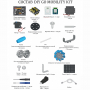 Robo kit DIYGO Мобильный робот с колесами всенаправленного движения - fgospostavki.ru - Владимир